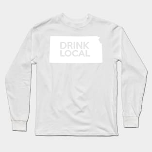 Kansas Drink Local KS Long Sleeve T-Shirt